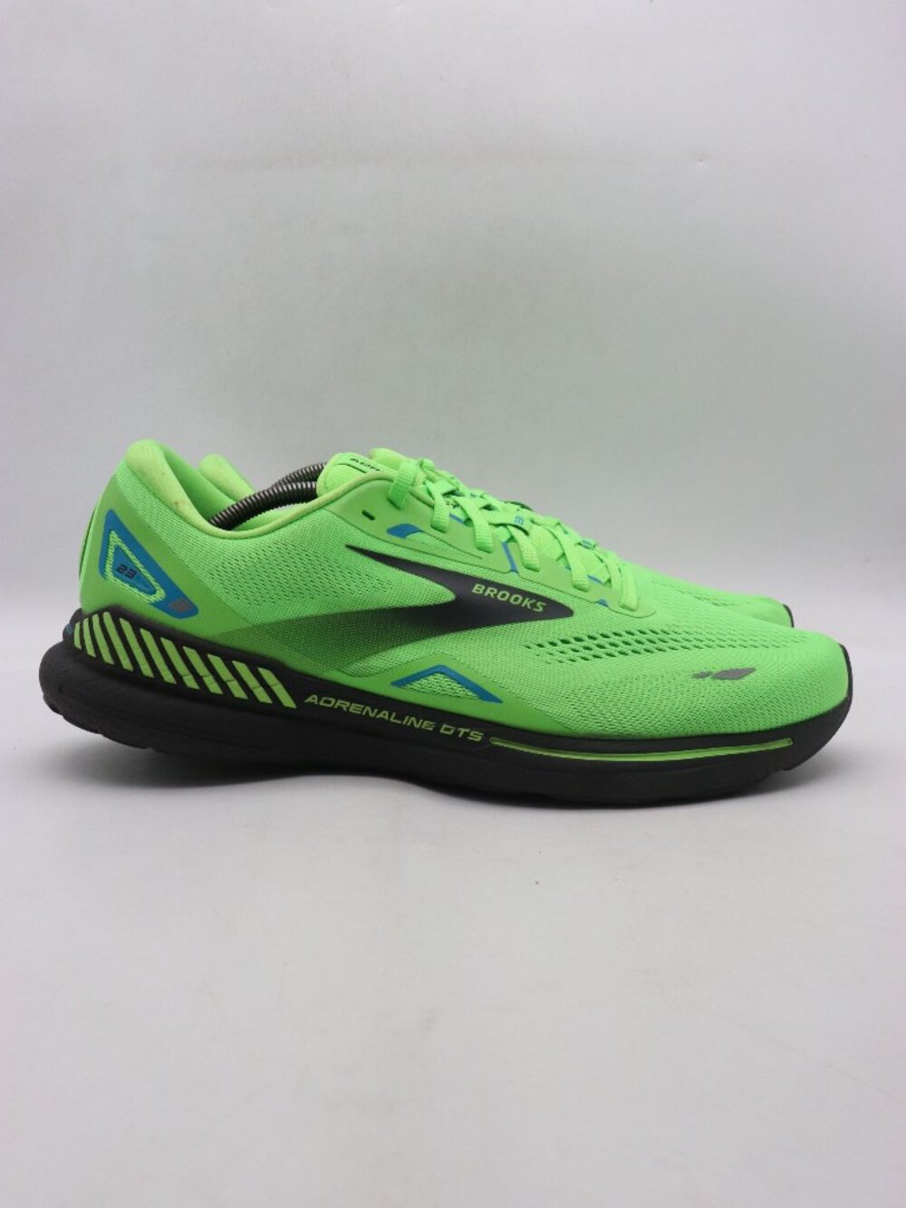 Brooks Adrenaline GTS 23 Men’s Sz 13 D Green Running Shoes Sneakers 1103911D373